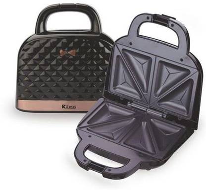 Rico Japanese Technology Sandwich Toaster I Quick Heat Non Stick Light Indicator I 2 Year Warranty Toast