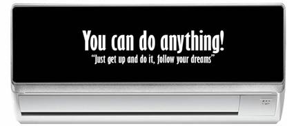 All Your Design 91.44 cm AC Sticker Wall Sticker Split Ac Stickers Air Conditioner Sticker (Standard Size,Multicolor) Self Adhesive Sticker