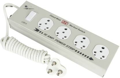 Fedus switch board extension | extension board for computer, surge protectors spike buster,extension boards with switch, extension cords, extension board with long wire, switch board organizer 4M/13F 4  Socket Extension Boards