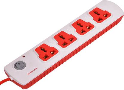 MoveOn Three Pin Socket 4  Socket Extension Boards