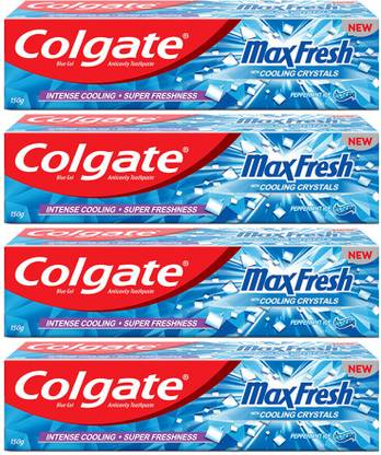 Colgate MaxFresh Blue Gel Paste with Menthol for Super Fresh Breath Toothpaste