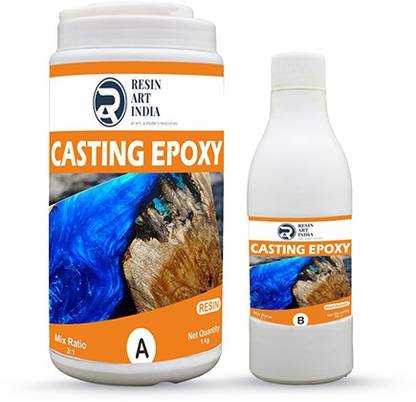 Resin Art India Casting Epoxy / Resin and Hardener 1.3kg Adhesive