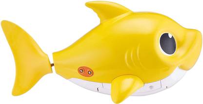 Robo Alive Junior Baby Shark Battery-Powered Sing And Swim Bath Toy Bath Toy