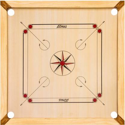 SYNCO Carrom Mango 66 68.58 cm Carrom Board