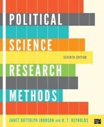 Political Science Research Methods 7th  Edition
