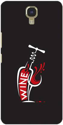 METOO Back Cover for Infinix X572, Red Wine, Print : 101