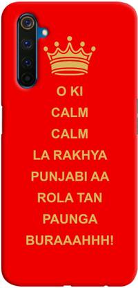 Azure Back Cover for Realme 6 Pro