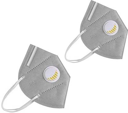 Maitri TT-N-95 312 TR TT-N-95 312 grey fliter pollution free mask pack combo2 Water Resistant