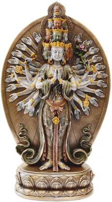 viraj HAPPYMAA ady buddha Decorative Showpiece - 30 cm Decorative Showpiece  -  30 cm