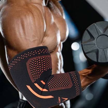 ArrowMax ELBOW BRACE COMPRESSION SUPPORT FOR JOINT AND MUSCLE PAIN AND INJURY PROTECTION Elbow Support