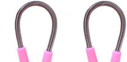 Kamal Enterprises Facial Hair Remover Quick Smooth Effective Threading Tool Portable Epilator Spring Stick Pack Of 2