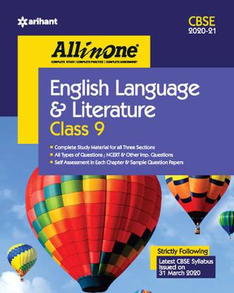 Cbse All in One English Language & Literature Class 9 for 2021 Exam