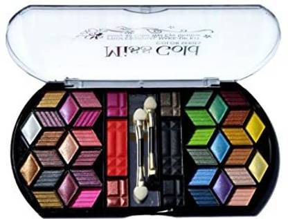 Miss Gold Eyeshadow 8040 With 40 Colours Palette Eye Shadow 33 g