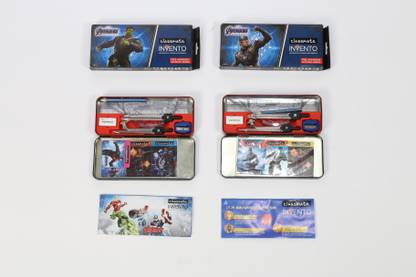 क्लास्स्मेट MATHS DRAWING BOX AVENGERS WITH GOODIES STICKERS ज्योमेट्री बॉक्स