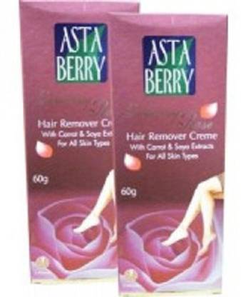 ASTABERRY Rose Hair Remover Cream-Pack of 2 Cream (120 g, Set of 2) Cream