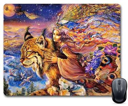 FABTODAY Designer Creative Graphics Anti-Skid Mouse Pad for Desktop, Laptop, Computer and Gaming (Product ID - 0001) Mousepad