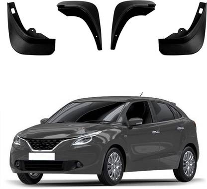 CARMATE Rear Mud Guard, Front Mud Guard For Maruti Baleno NA