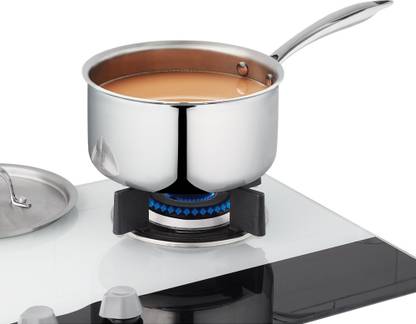 BOROSIL Cookfresh Five-ply Sauce Pan 16 cm diameter with Lid 1.7 L capacity