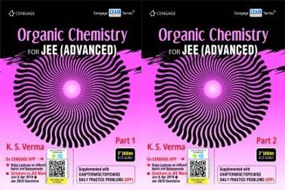 Cengage Chemistry Set Of 2 Books 2020 (Organic Chemistry For JEE Part 1,Organic Chemistry For JEE Part 2
