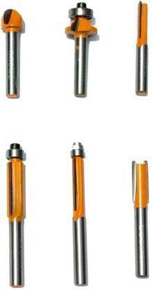 tool trust Good quality 6.35mm Router trimmer bit set Rotary Bit Set