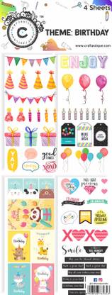 Craftastique Birthday Theme,  Scrapbook Kit