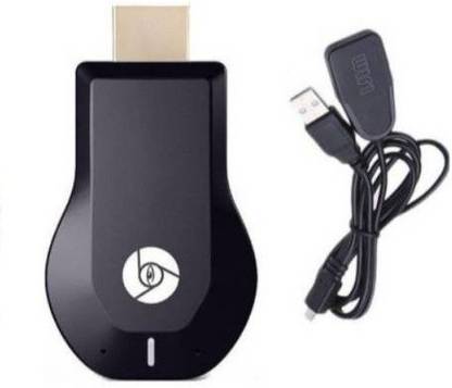 Gadget Zone  WiFi Wireless Hdmi Streaming Media Dongle Device - Support DLNA & Miracast & Aircast for Android Hi-Tech-108 Bluetooth  (Black) Media Streaming Device