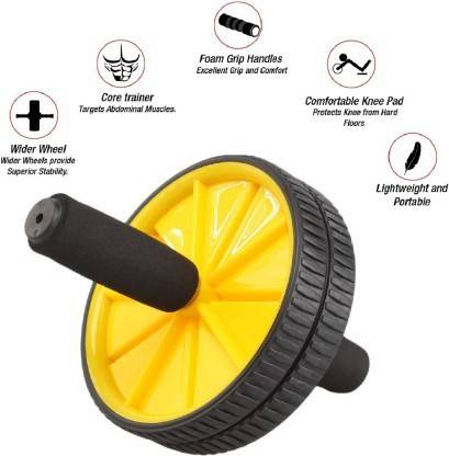 Shopeleven L7 Fitness wrok-out roller Exerciser for Perfect Muscles Ab Exerciser Ab Exerciser
