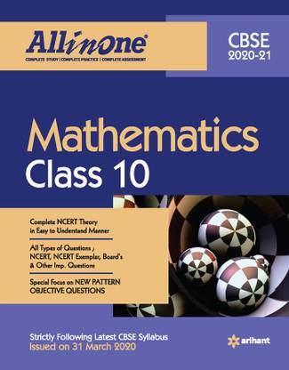 Cbse All in One Mathematics Class 10 for 2021 Exam