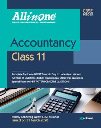 Cbse All in One Accountancy Class 11 for 2021 Exam