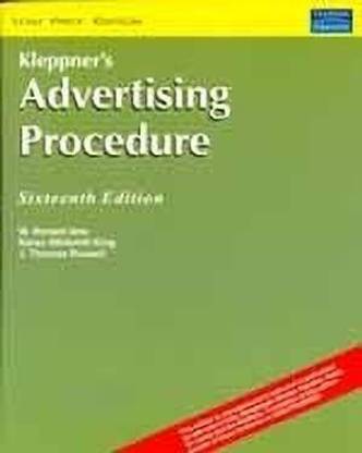 Kleppner's Advertising Procedure 16th  Edition