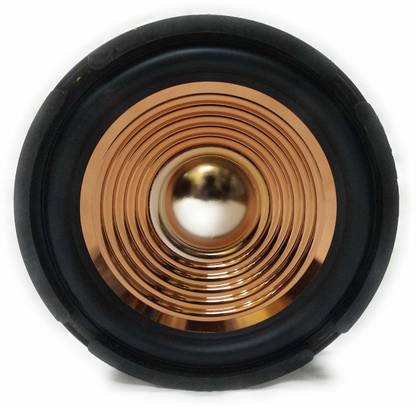 Fredo 8GOLDFR 8 inch Full Range Speaker(Box of 2) car/Home/Sound Box 4/8 Ohms/ 70 Watts (Gold) Subwoofer