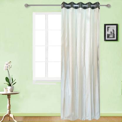 DVS 214 cm (7 ft) Door Polyester Curtain Single Curtain