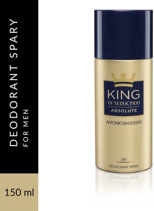 ANTONIO BANDERAS King of Seduction Absolute Deodorant Spray  -  For Men