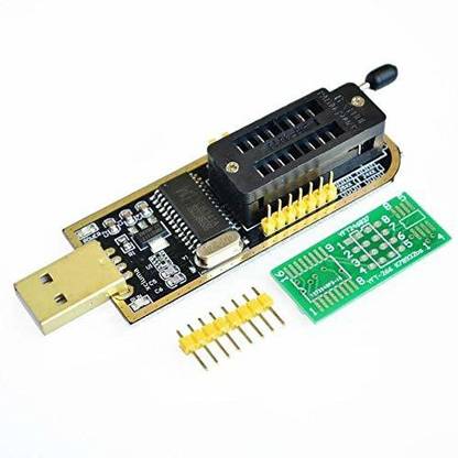 keertan kalp USB Programmer CH341A Series Burner Chip 24 Eeprom Bios Writer 25 SPI Flash Board Miscellaneous Electronic Hobby Kit USB Cabinet