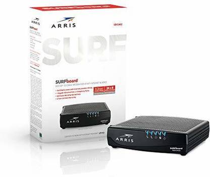 Arris SBV2402 Wireless Router 0 GHz 2048 Mbps Wifi Speed NA Internal & External Antenna Both (Ethernet and ADSL)