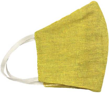 OON Cotton Face Mask Eco Green Stripes Both Usable Side OMPR03 Reusable, Washable Cloth Mask