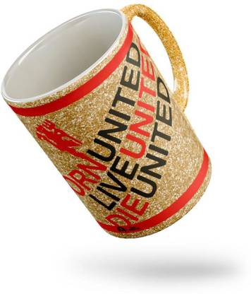 Tee Mafia gm-28-born-live-die-united-gold-01 Ceramic Coffee Mug
