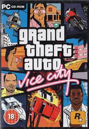 Grand Theft Auto Vice City (CD-ROM) PC Game (NEW)