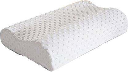 Mopslik Memory Foam Orthopaedic Pillow Pack of 1 Solid