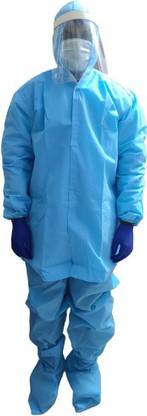 SLS PPE KIT PPE KIT 90 GSM WITH APRON Safety Jacket