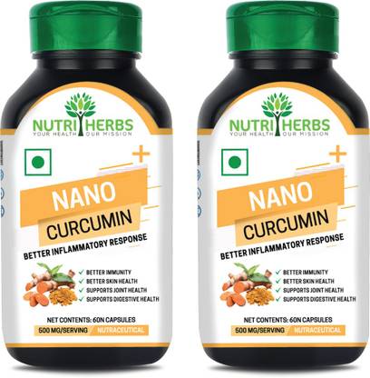 Nutriherbs Nano Curcumin Capsules Improves Bone Health, Boosts Immunity