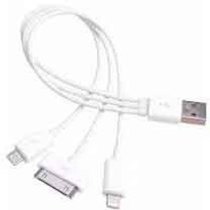 imbi 2 A Multi-pin Wall Charger for Mobile with Detachable Cable