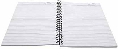 Bittoo Soft Cover, Spiral Binding,A4 Size 210mm*297mm School Notebook, Single Line, A4 Notebook 300 Pages