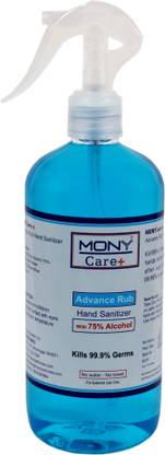 Mony Advance Rub  Spray 75 % Alcohol Content Hand Sanitizer Pump Dispenser