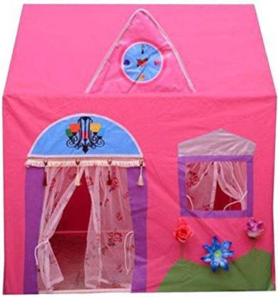 Homcom Store Queen Palace Tent House for Kids (Pink),Multicolor