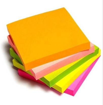 pollwala STICKY NOTE 20 Sheets REGULAR, 5 Colors