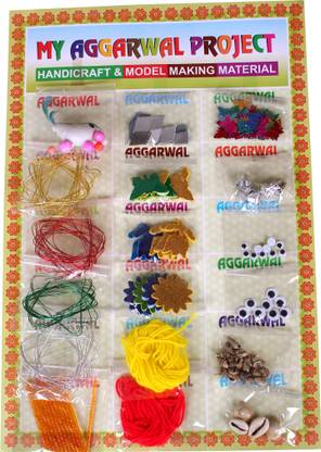 BVM Art and craft material 18 design ( 18 pouch ) for project Parchment Craft Kit
