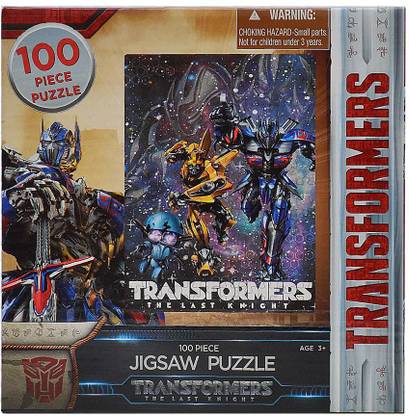 TOY JUNCTION TRANSFORMERS OPTIMUS PRIME 100 PIECE JIGSAW PUZZLE