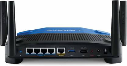 LINKSYS WRT3200ACM WiFi Router AC3200 Wireless Router 2.1 GHz 3200 Mbps Wifi Speed Dual Band External Antenna Access Point Mode