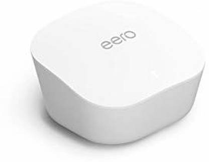 eero Amazon mesh WiFi router Router 2.4 GHz 100 Mbps Wifi Speed Single Band Internal Antenna Ethernet (Cable Broadband)